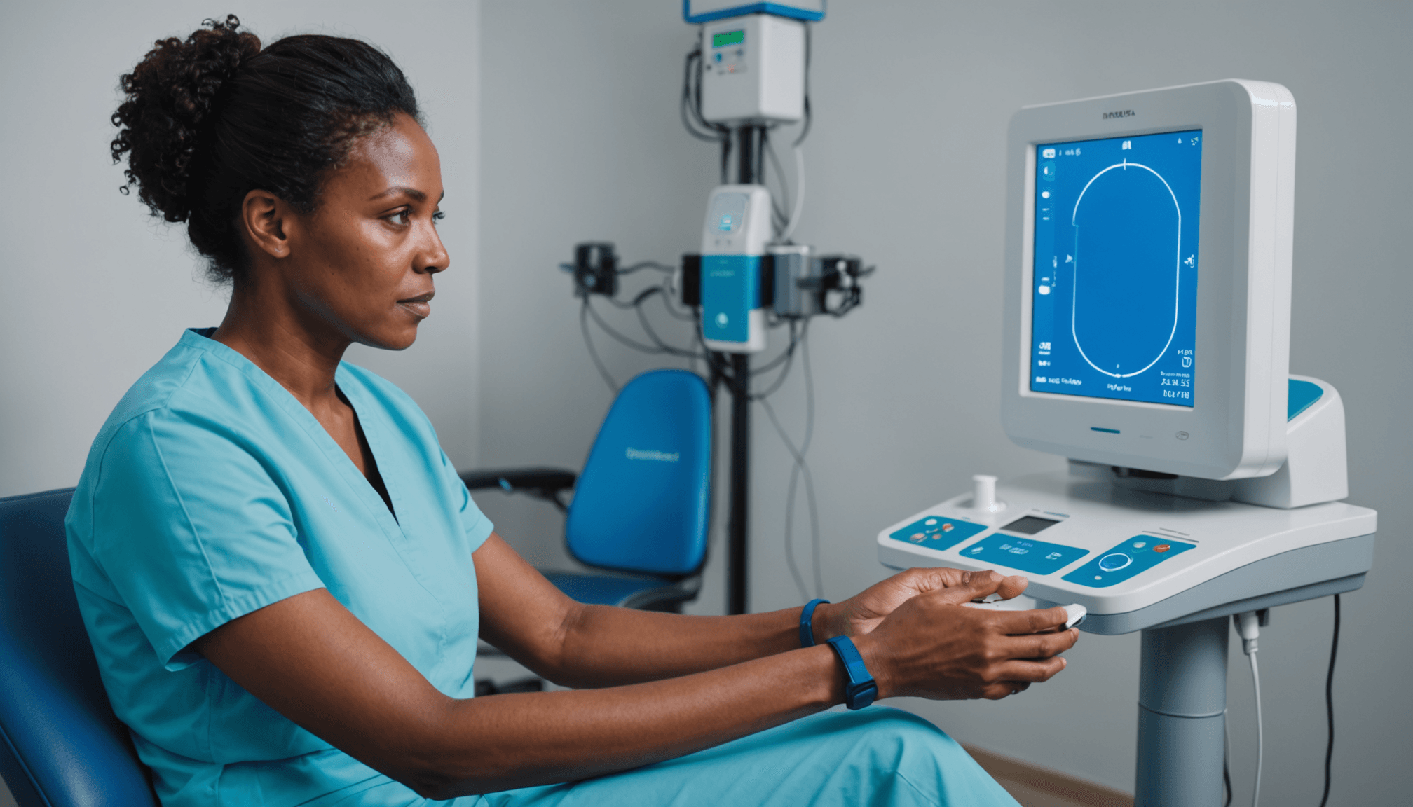 Techniques for training patients in using electrotherapy