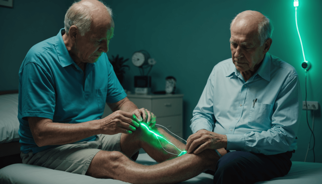 Electrotherapy for pain relief in the elderly