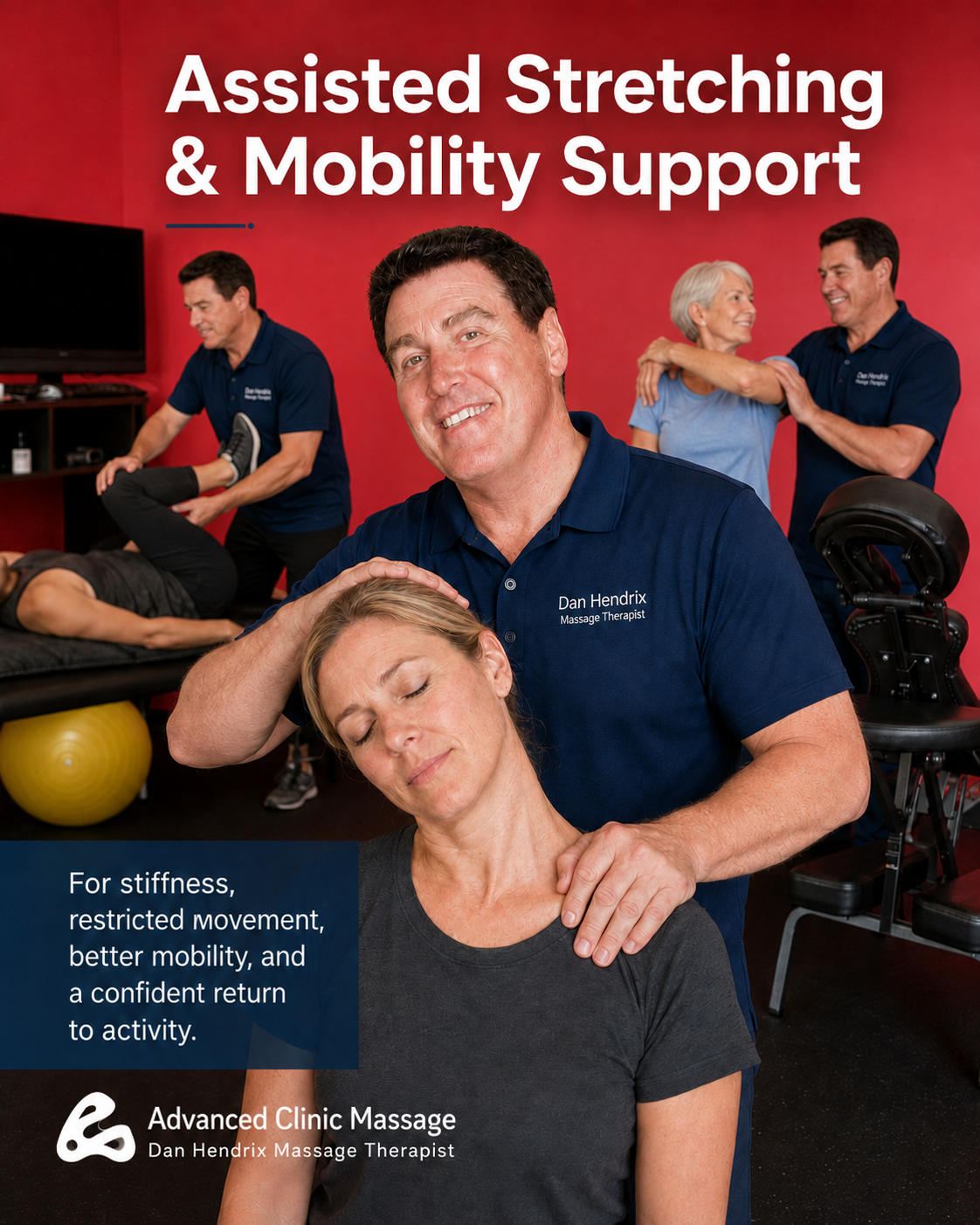 assisted stretching and mobility support Montgomery AL