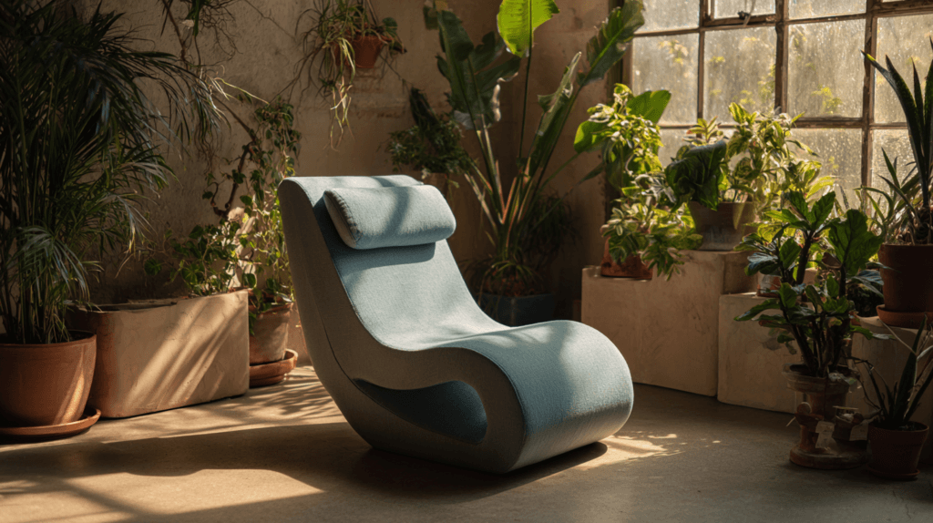 Stretching chairs and devices to assist fibromyalgia patients